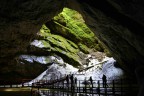 Scarisoara cave, the entrance